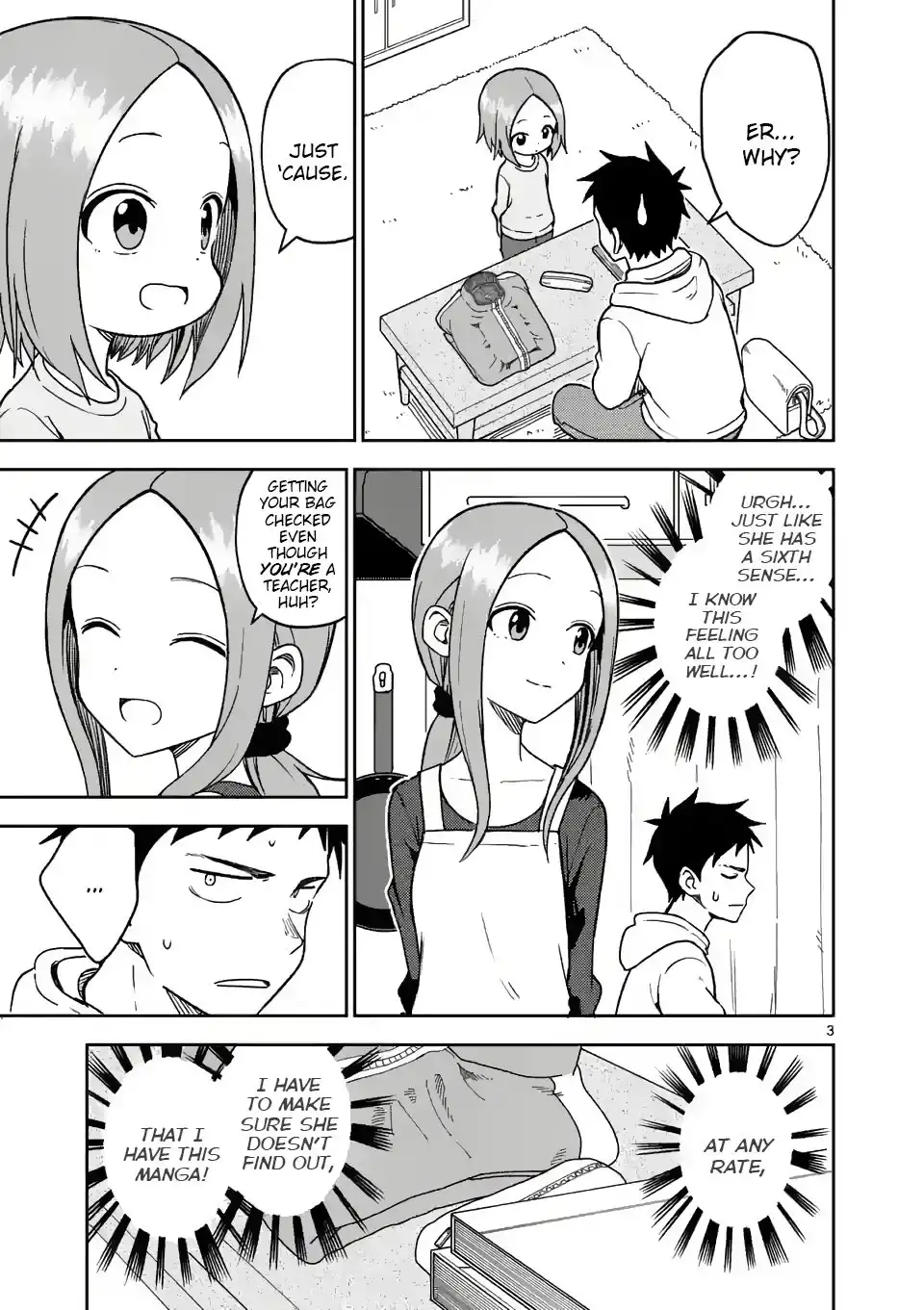 Karakai Jouzu no (Moto) Takagi-san Chapter 168 3